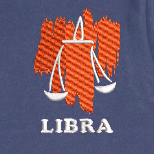 CRAZY EMBROIDERY HOODIE – LIBRA