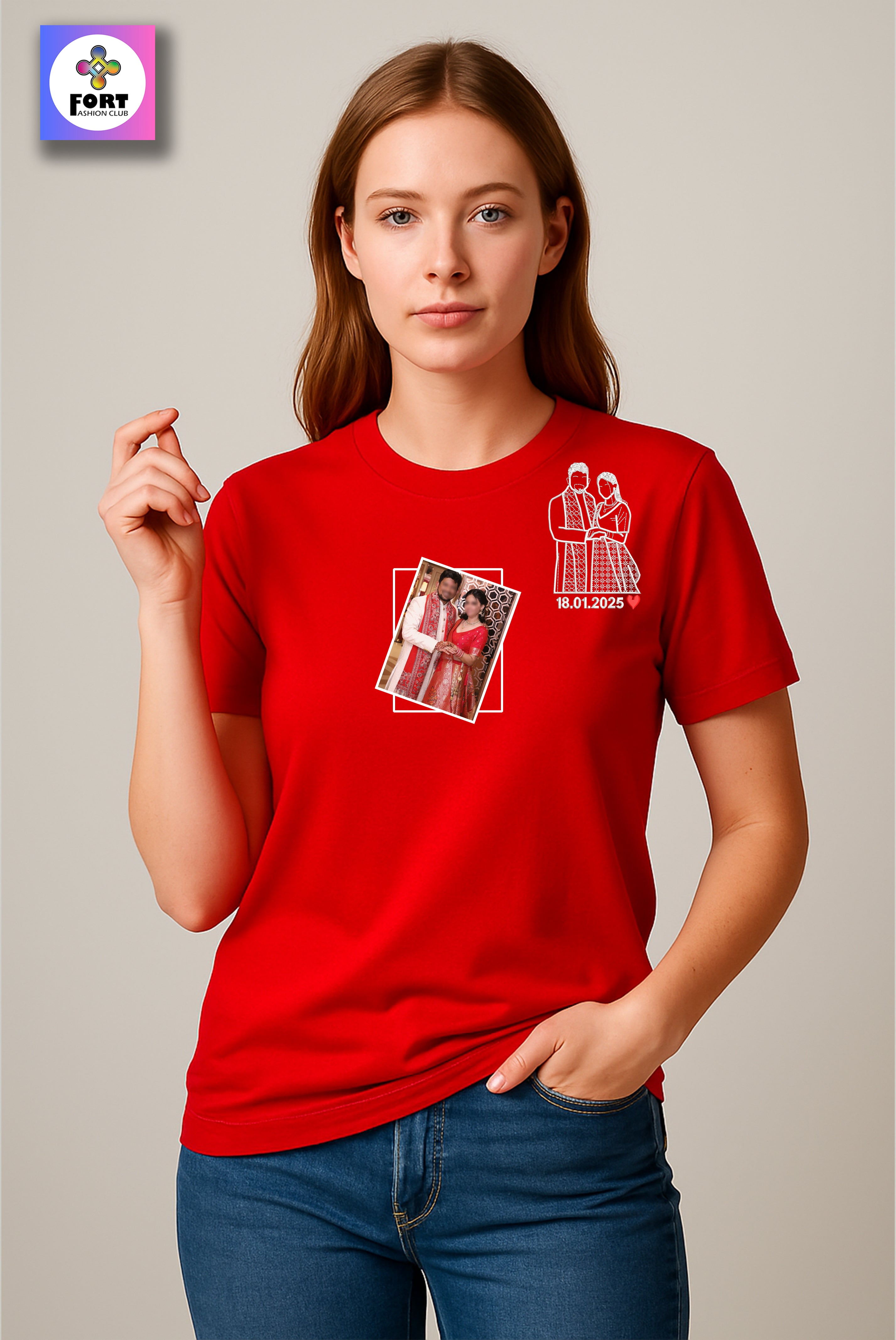 PERSONALIZED EMBROIDERY T-SHIRT