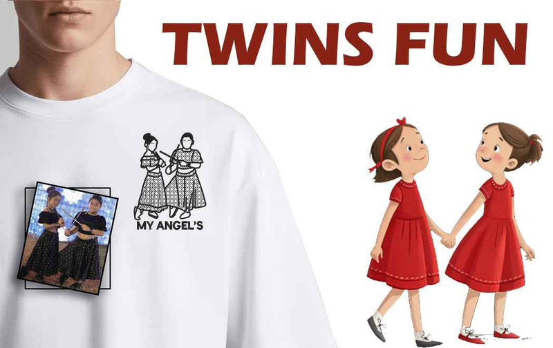 creative embroidered T-shirts