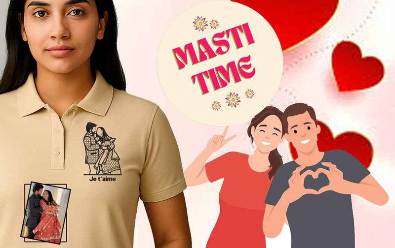 Stitch your special moments on T-Shirts