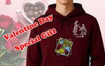Valentine & couple gift hoodie