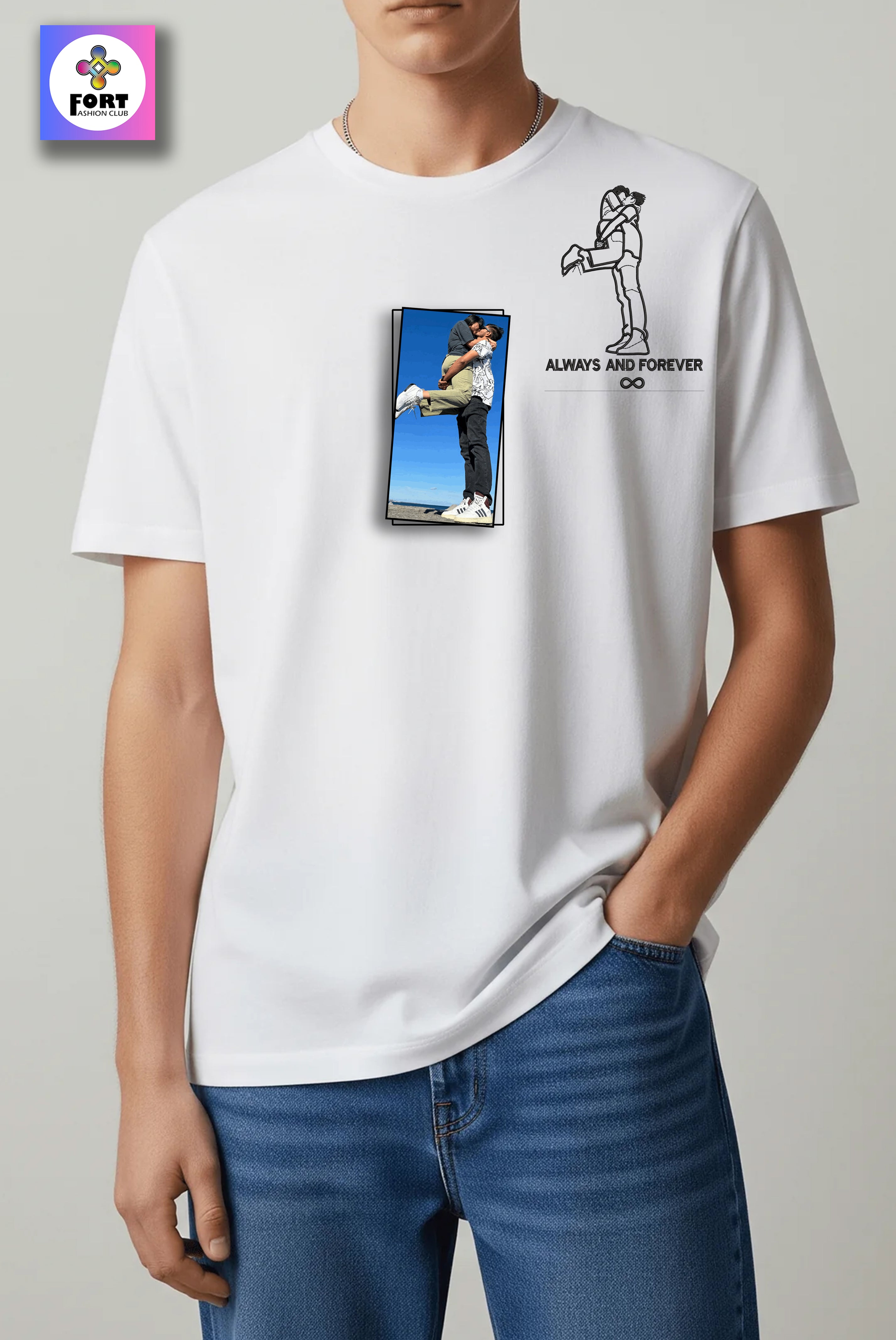 PERSONALIZED EMBROIDERY T-SHIRT