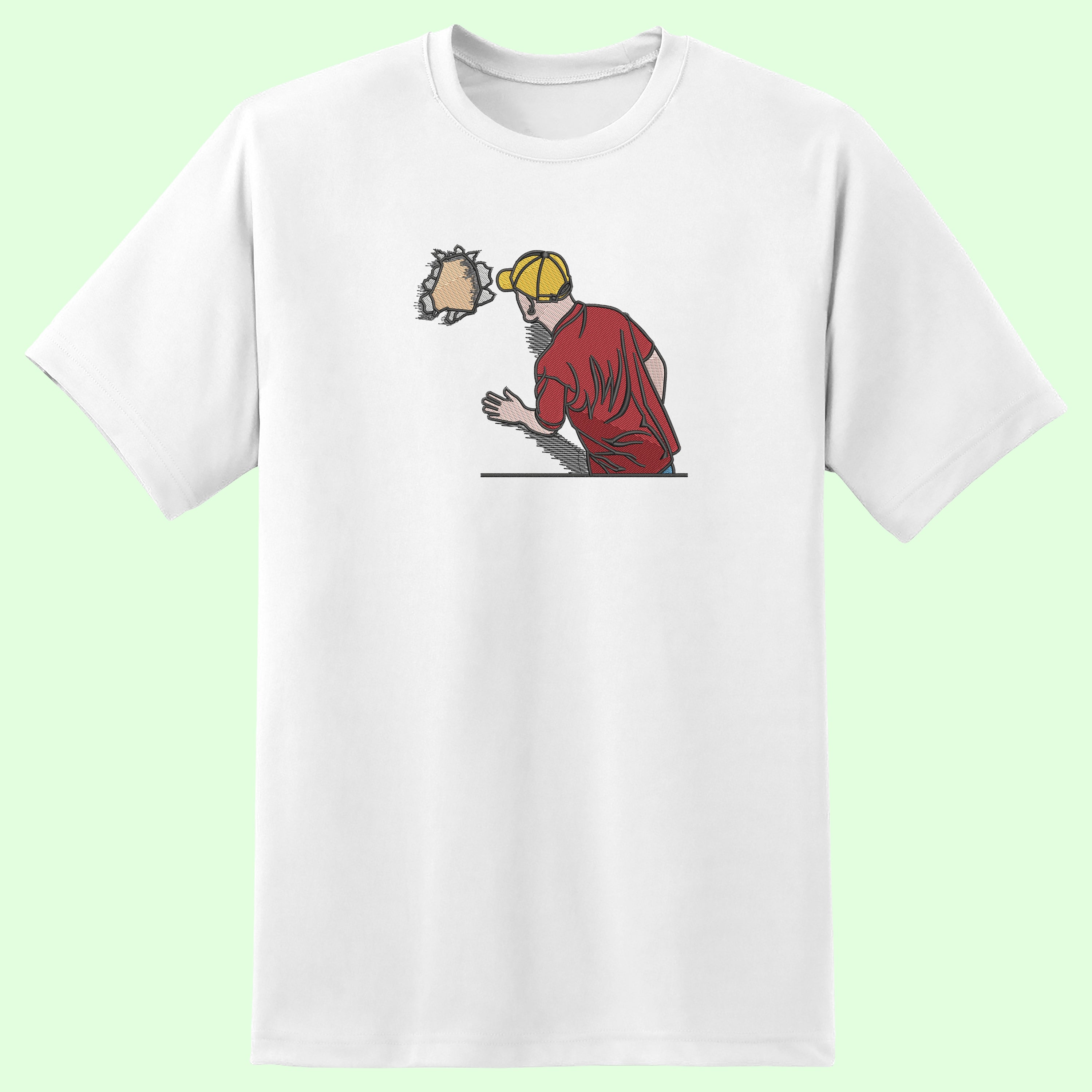CRAZY EMBROIDERY OVERSIZED T-SHIRT (DROP SHOULDER) – CREATIVE
